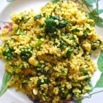 Quinoa with Mint Pesto and Spring Greens